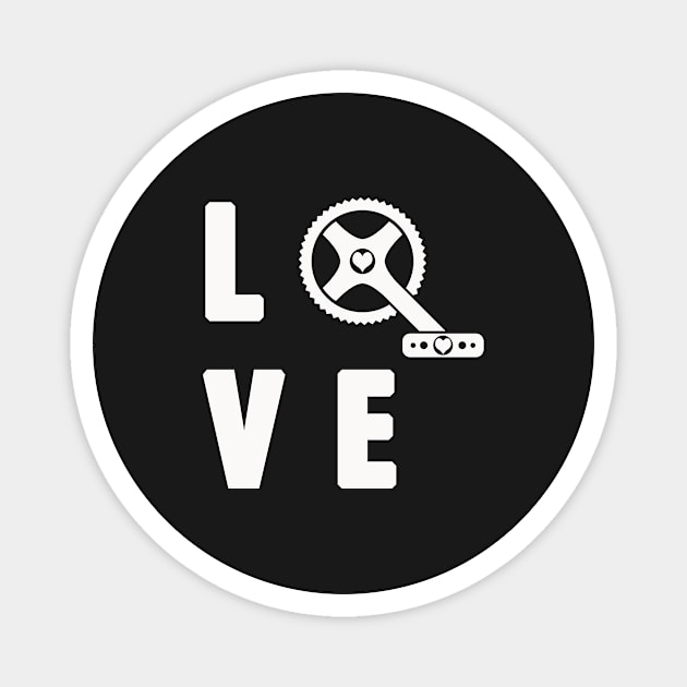 Love Cycling Magnet by bullshirter